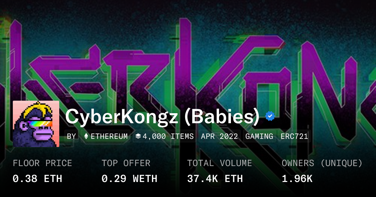 CyberKongz (Babies)